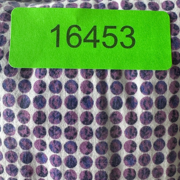 Daniel Hechter‎ Paris Men's Polka Dot Casual Dress Shirt Purple XLT Flip Cuffs - Picture 16 of 16